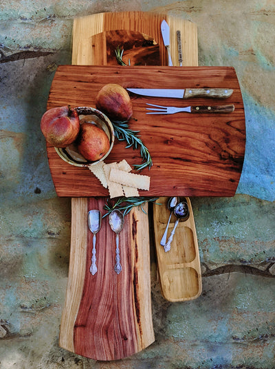 Redwood  Live Edge Charcuterie Boards